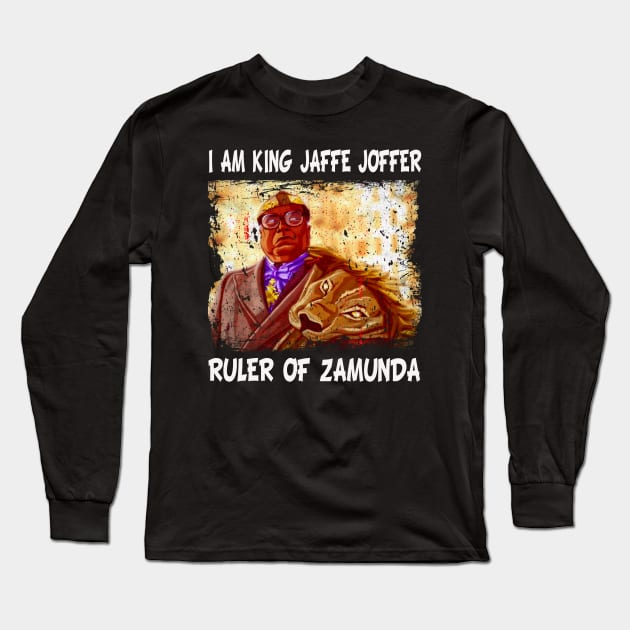Zamunda To Nyc Akeem's Riotous Arrival In Coming To America Long Sleeve T-Shirt by MakeMeBlush